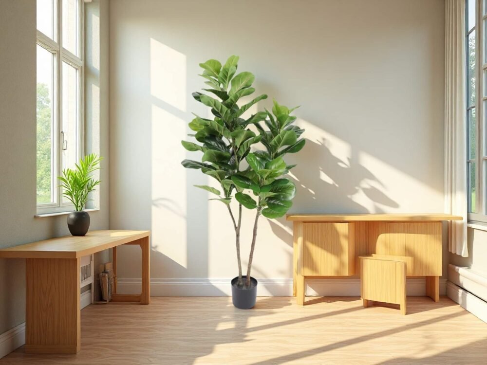 Artificial Fiddle Leaf Fig Tree Canada