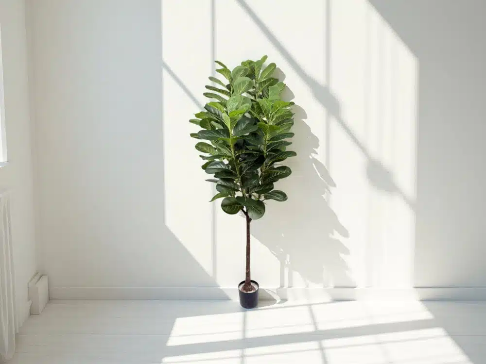 Artificial Fiddle Leaf Fig Tree In Basket
