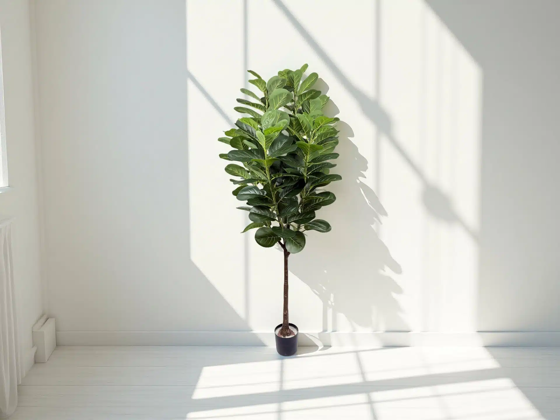 Artificial Fiddle Leaf Fig Tree In Basket