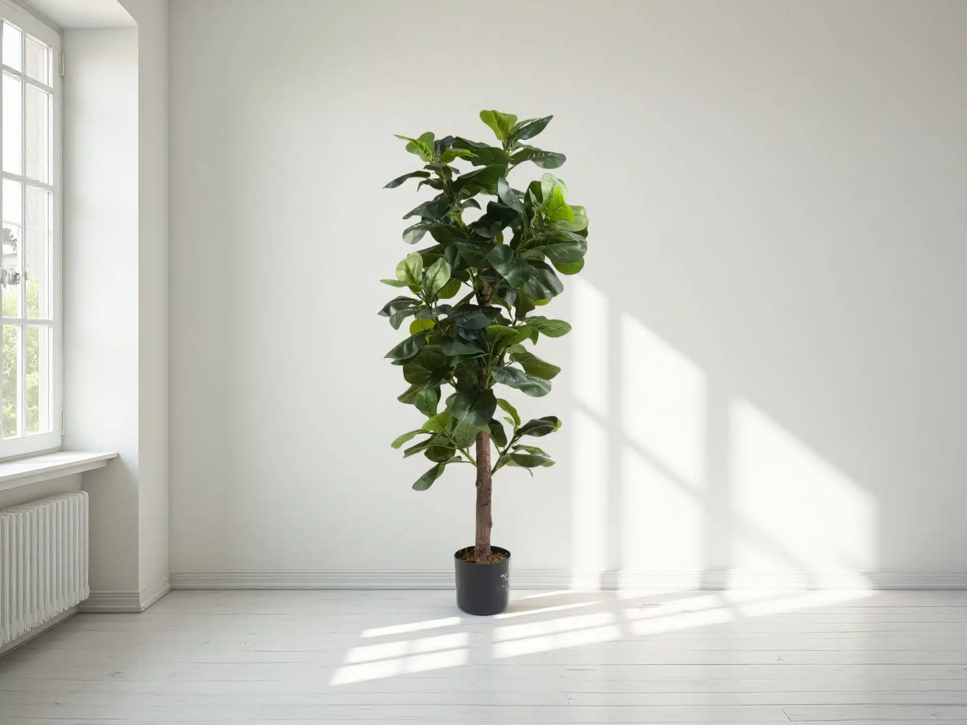 Tall Faux Fiddle Leaf Fig Tree - Image 3
