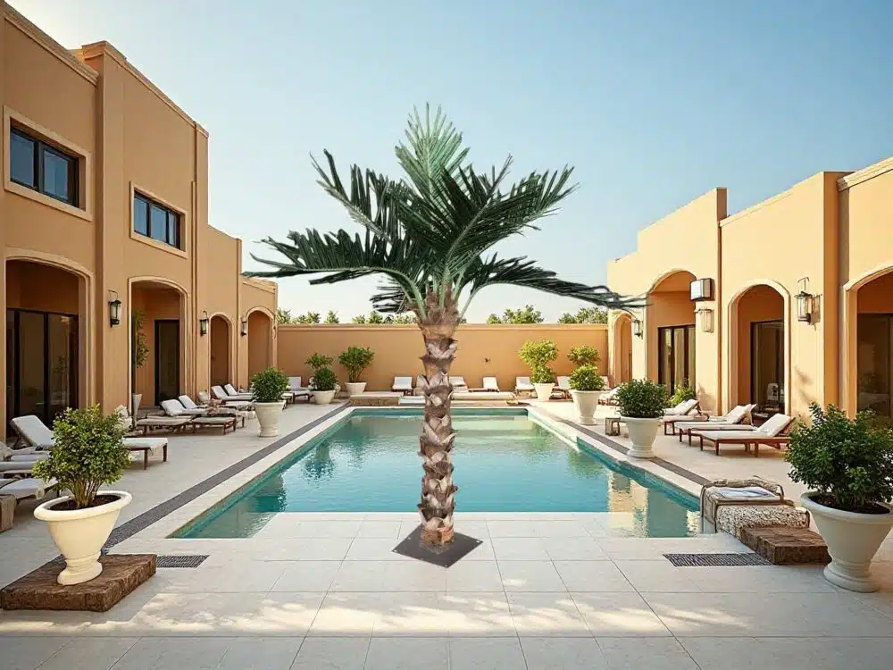 12 foot Artificial palm tree