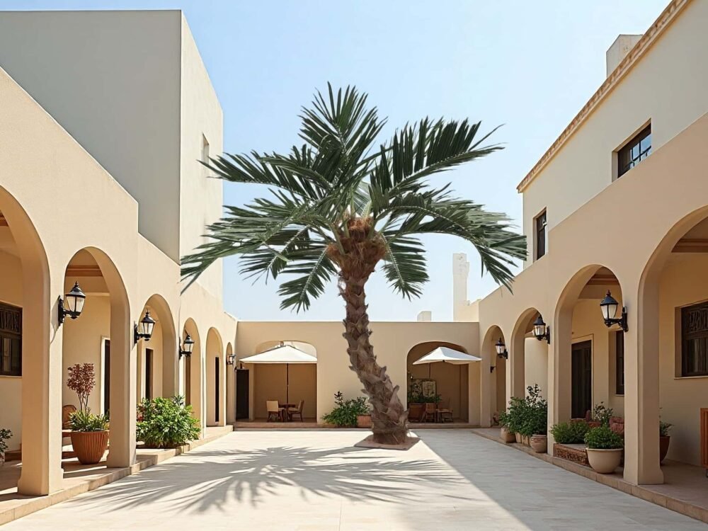 15 ft Artificial palm tree outdoor