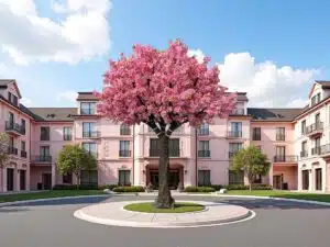 Artificial Japanese Cherry Blossom Tree