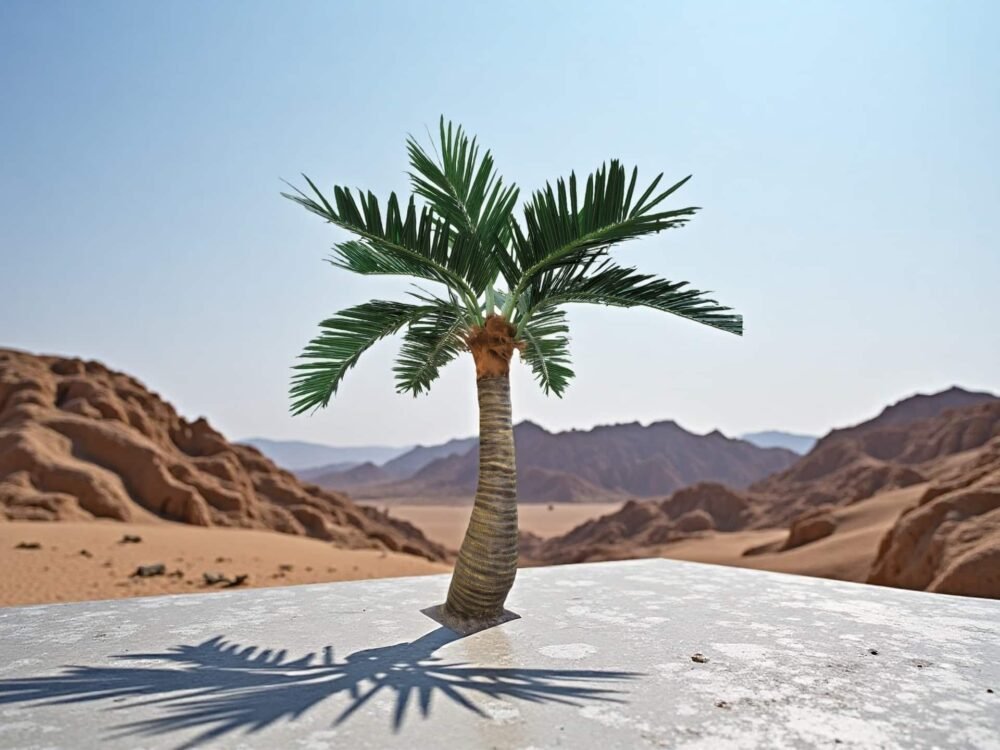 Artificial Coconut Palm Tree
