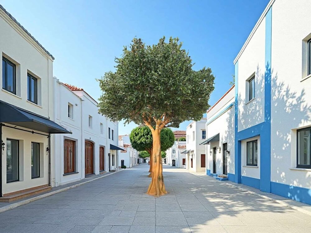 Silk Large Artificial Olive Tree