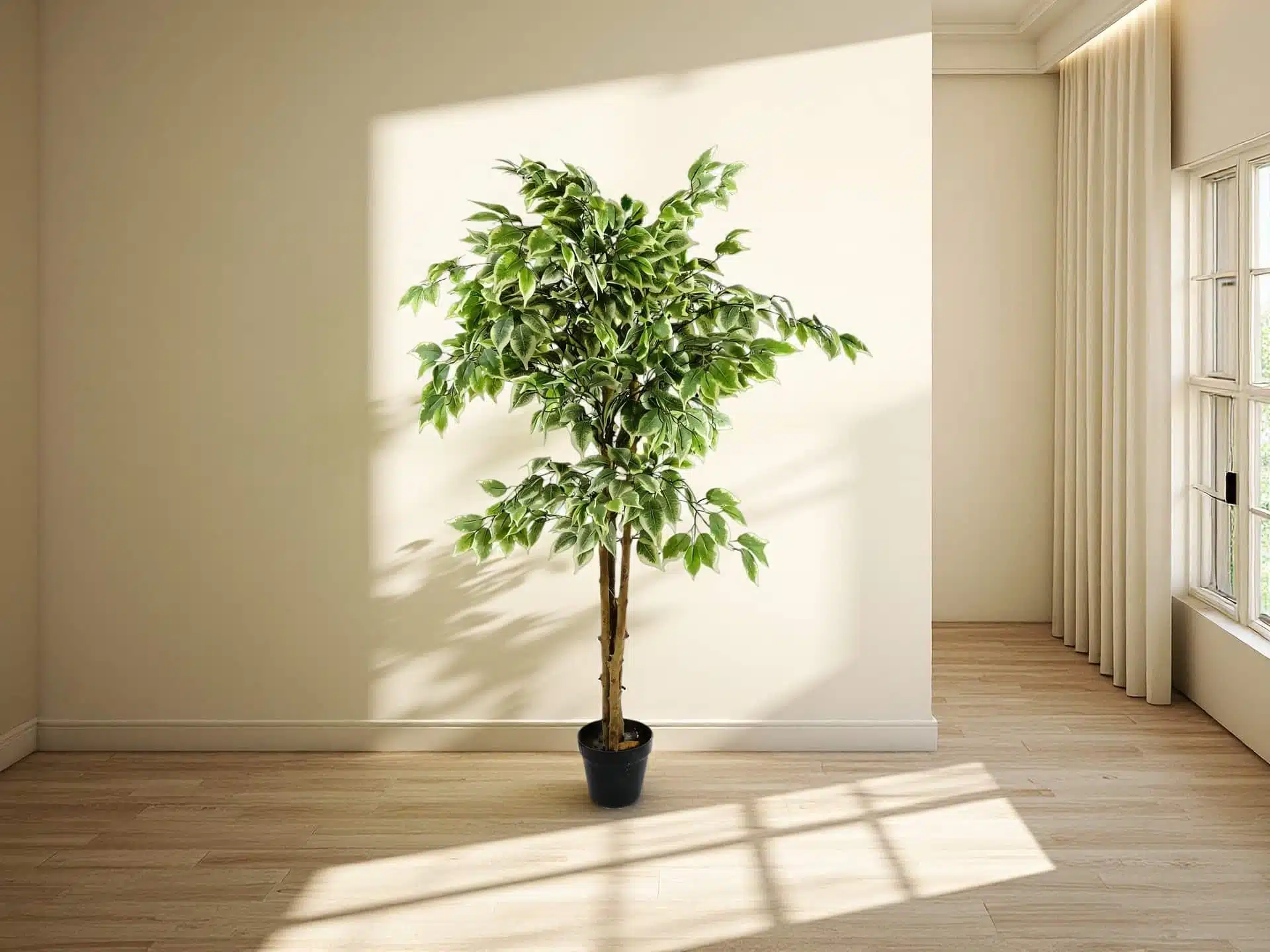 Modern Artificial Ficus Tree