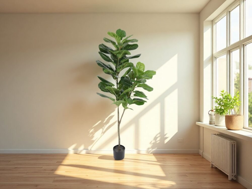 5ft Artificial Fiddle Leaf Fig Tree
