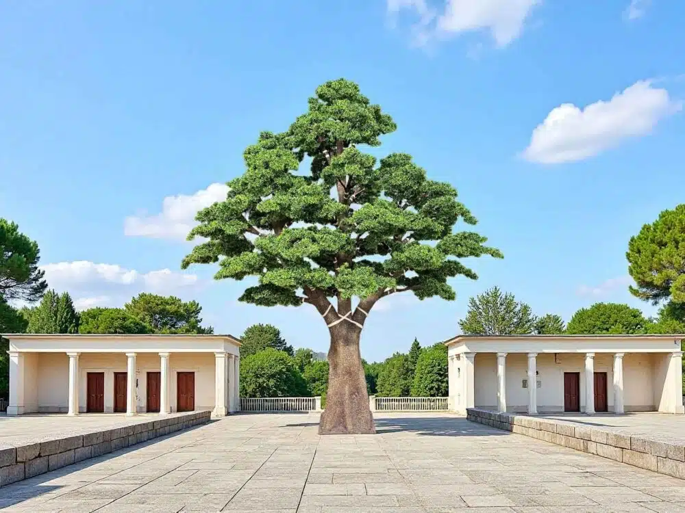 Modern Minimalist Artificial Pine Tree