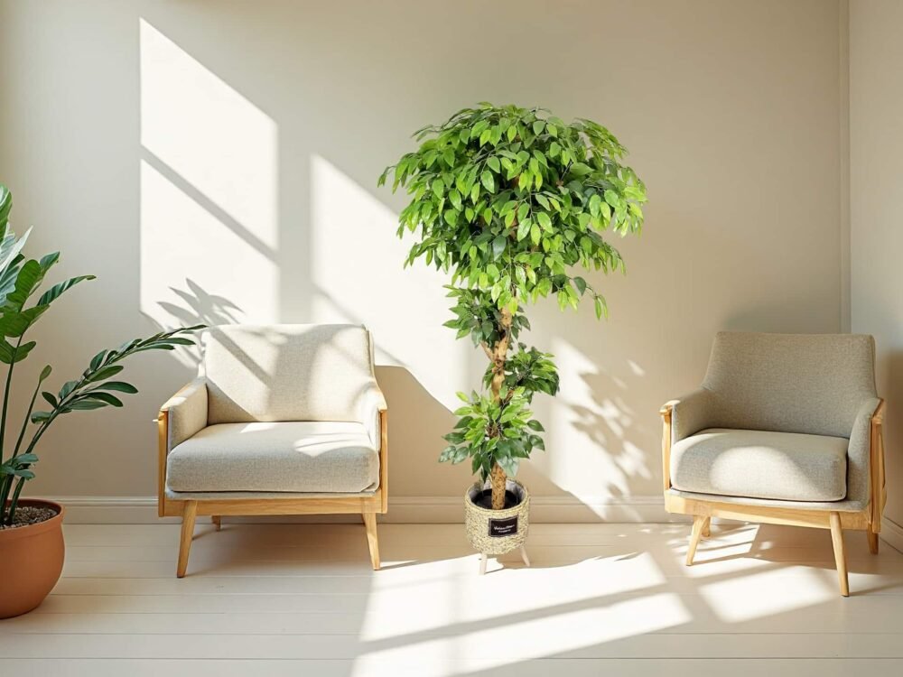 Artificial Ficus Tree For Balcony