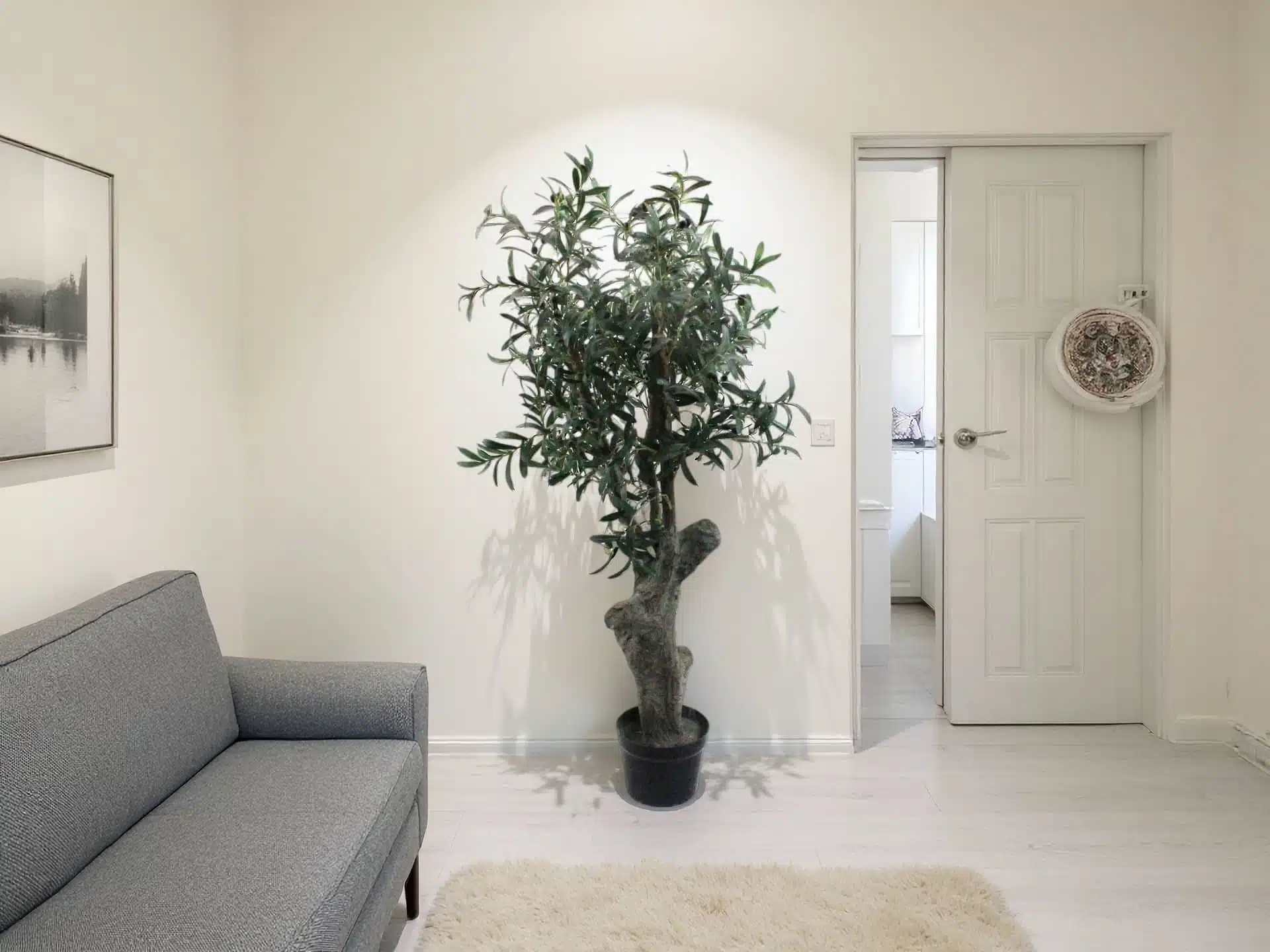Artificial Potted Olive Tree