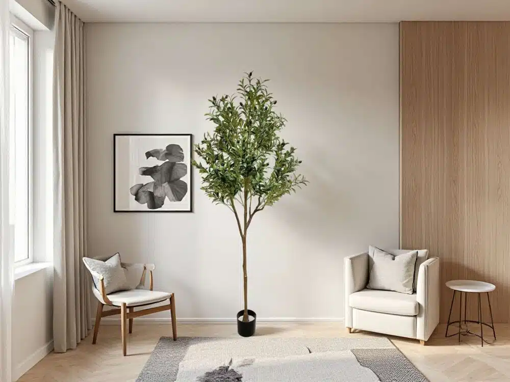 6ft Artificial Olive Tree