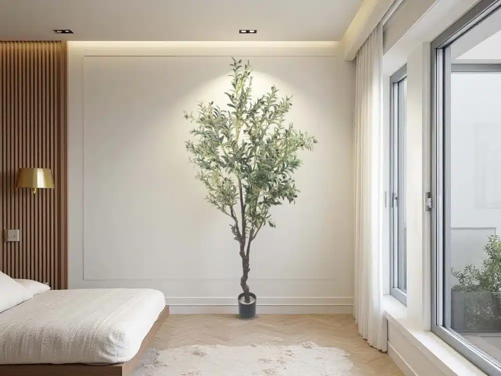 7ft Artificial Olive Tree
