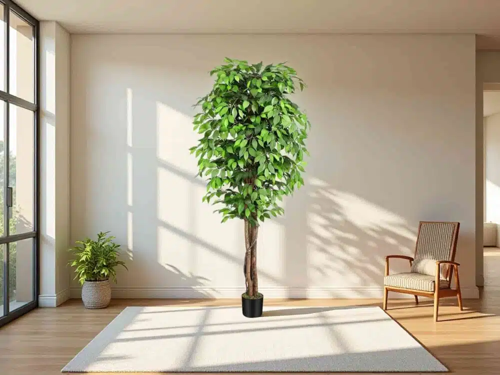 Silk Artificial Ficus Tree