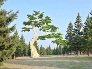 Bushy Artificial Pine Tree