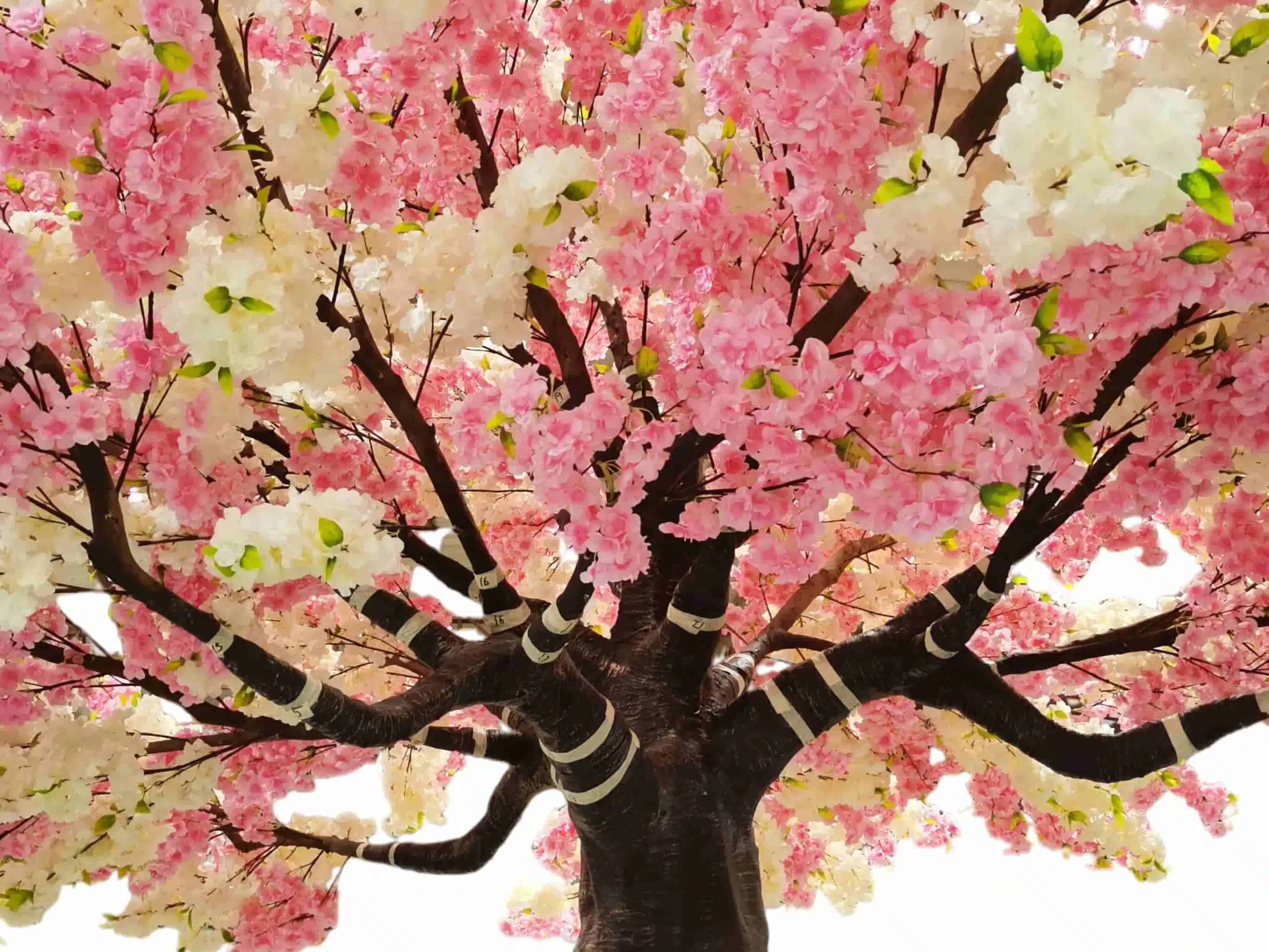 Artificial Cherry Blossom Tree With Fiberglass Trunk - Image 3