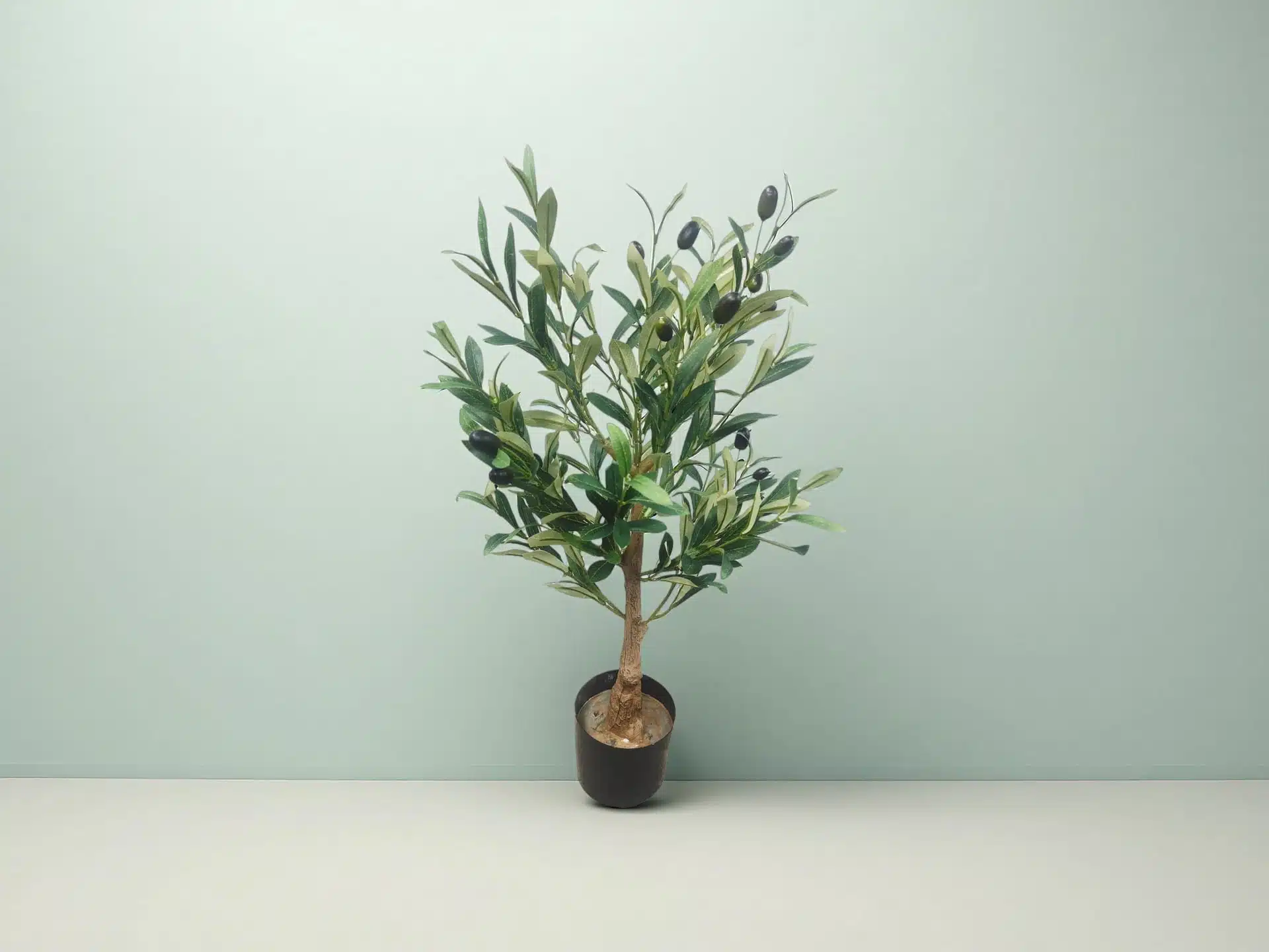 Mini Olive Artificial Bonsai Tree Wholesale - Image 4