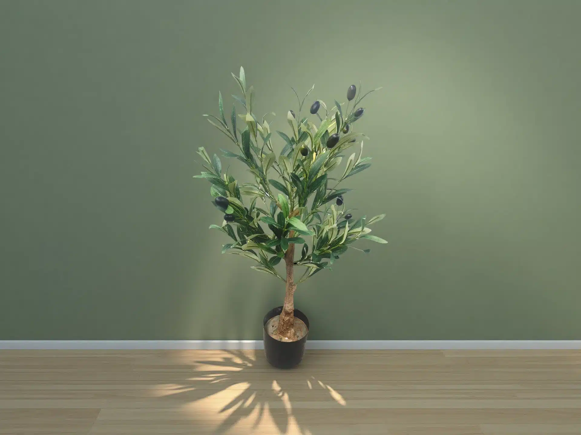 Mini Olive Artificial Bonsai Tree