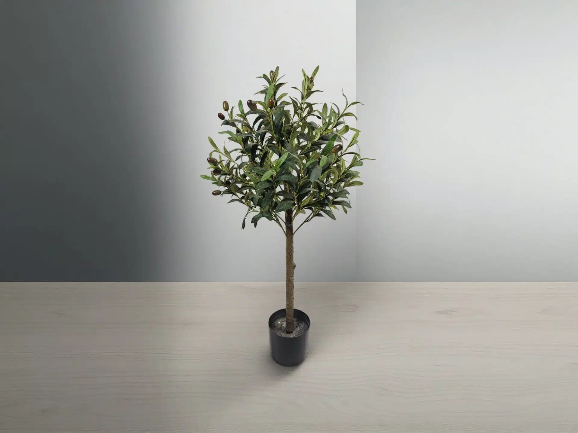 Mini Olive Artificial Bonsai Tree Wholesale - Image 2
