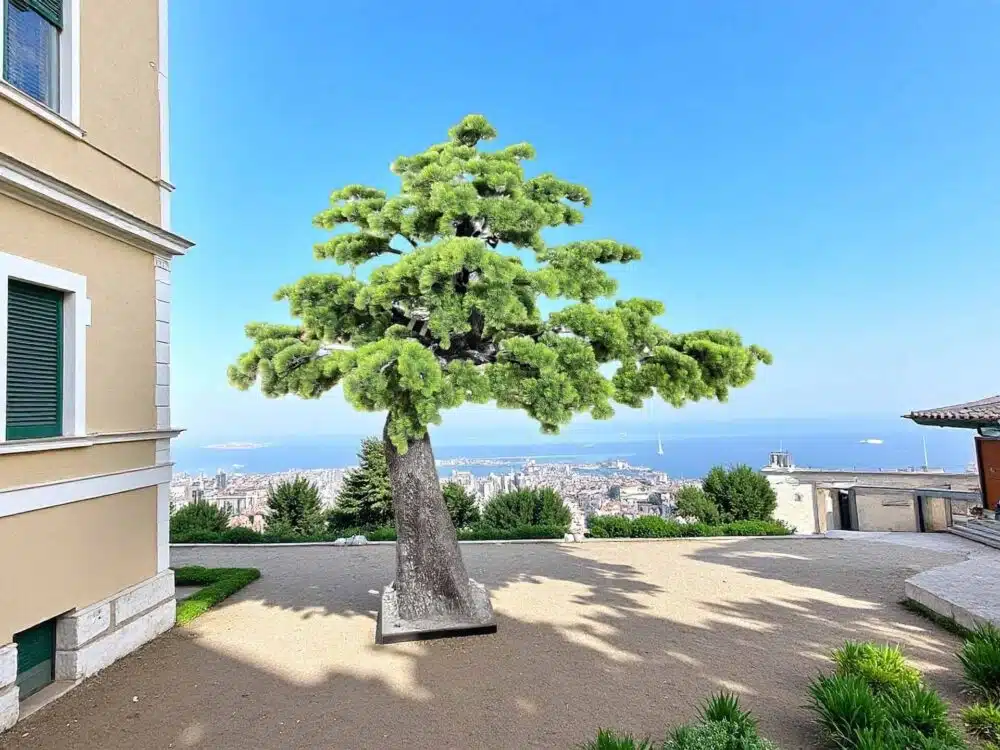 Artificial Pine Tree Restaurant Decor