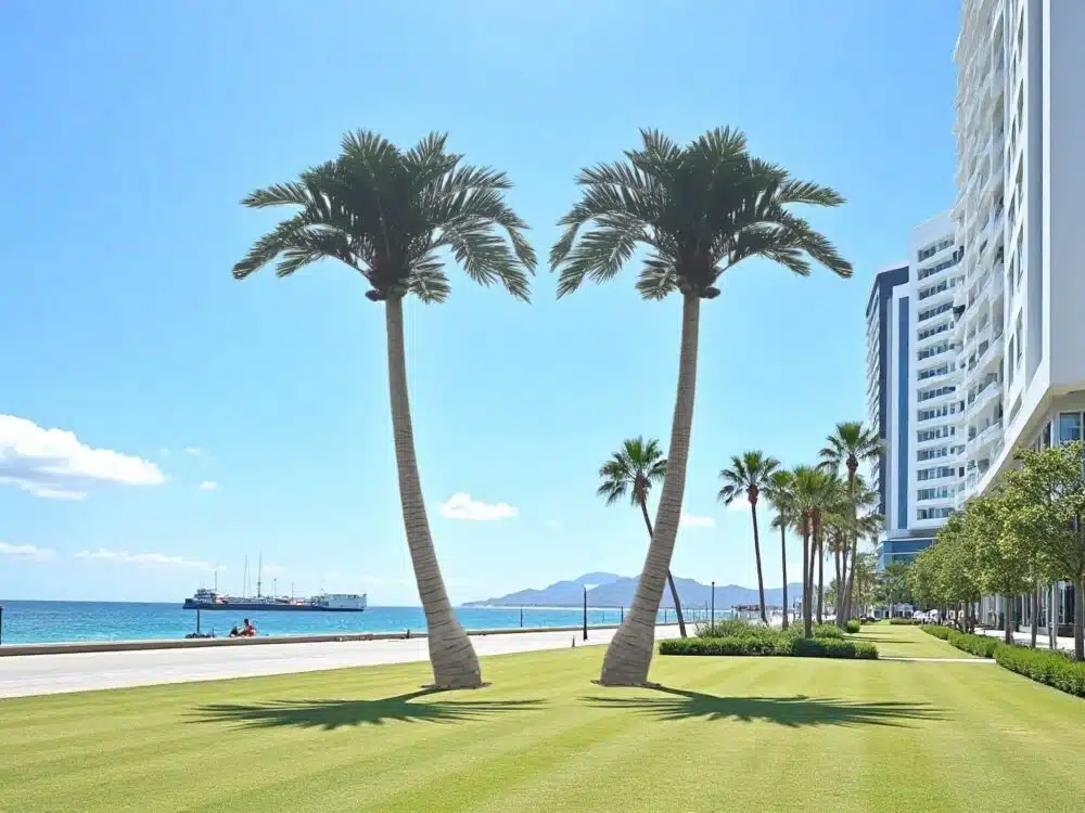27ft Artificial Coconut Tree