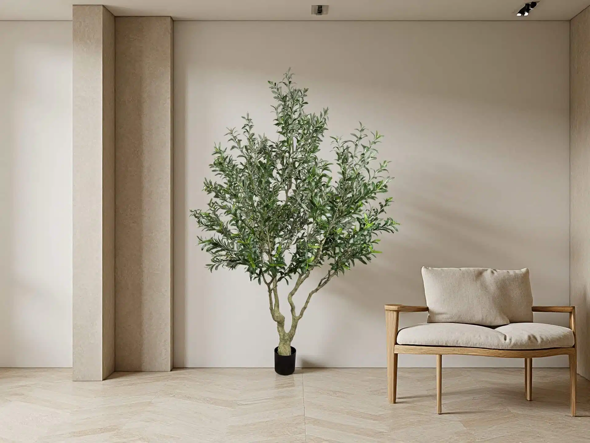 5ft Artificial Olive Tree
