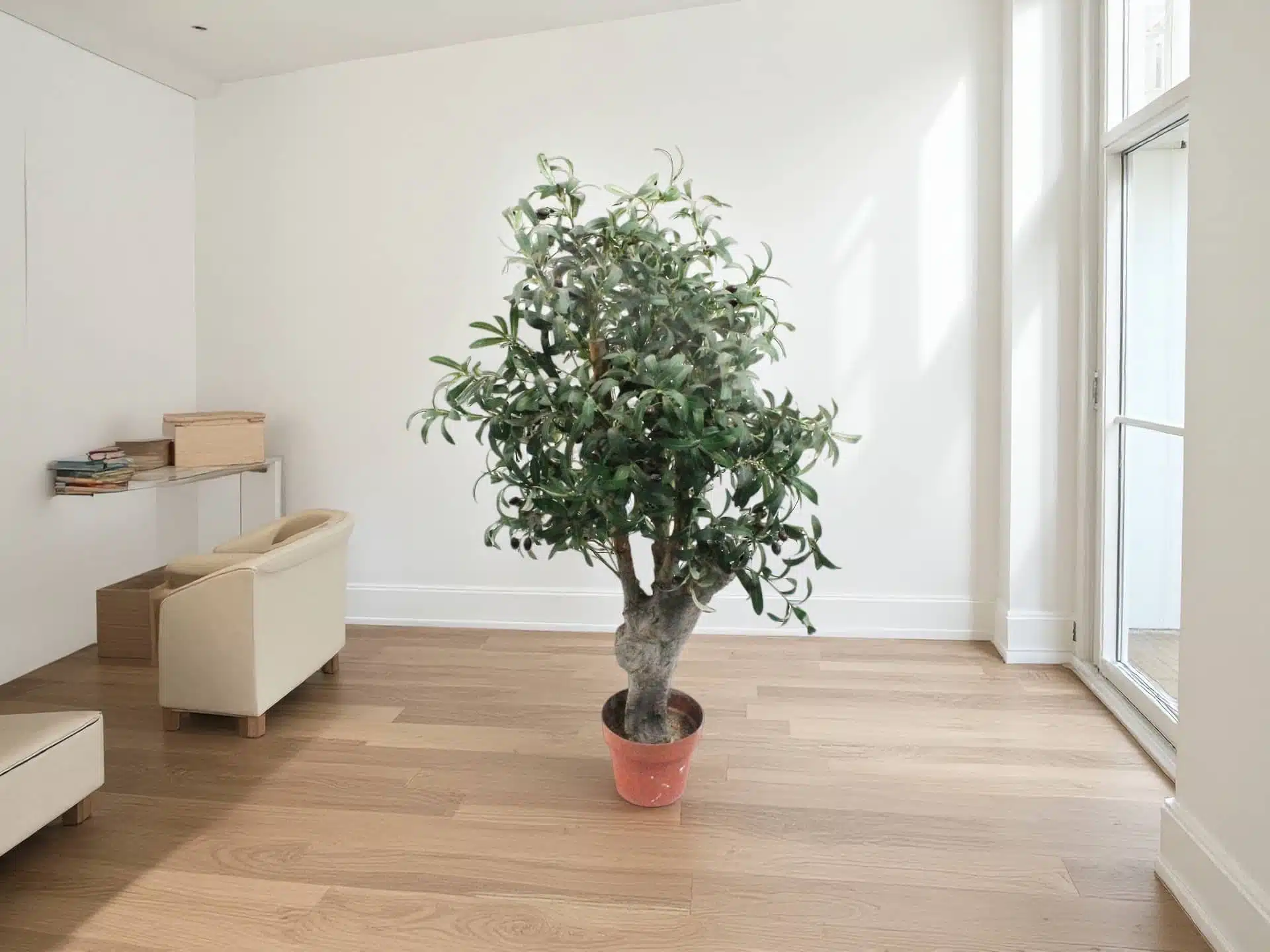 Artificial Potted Olive Tree - Image 3