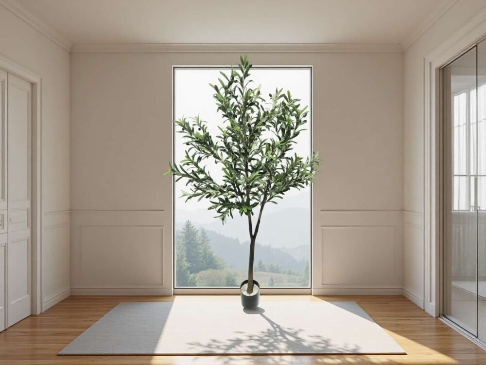 Artificial Olive Tree Decor