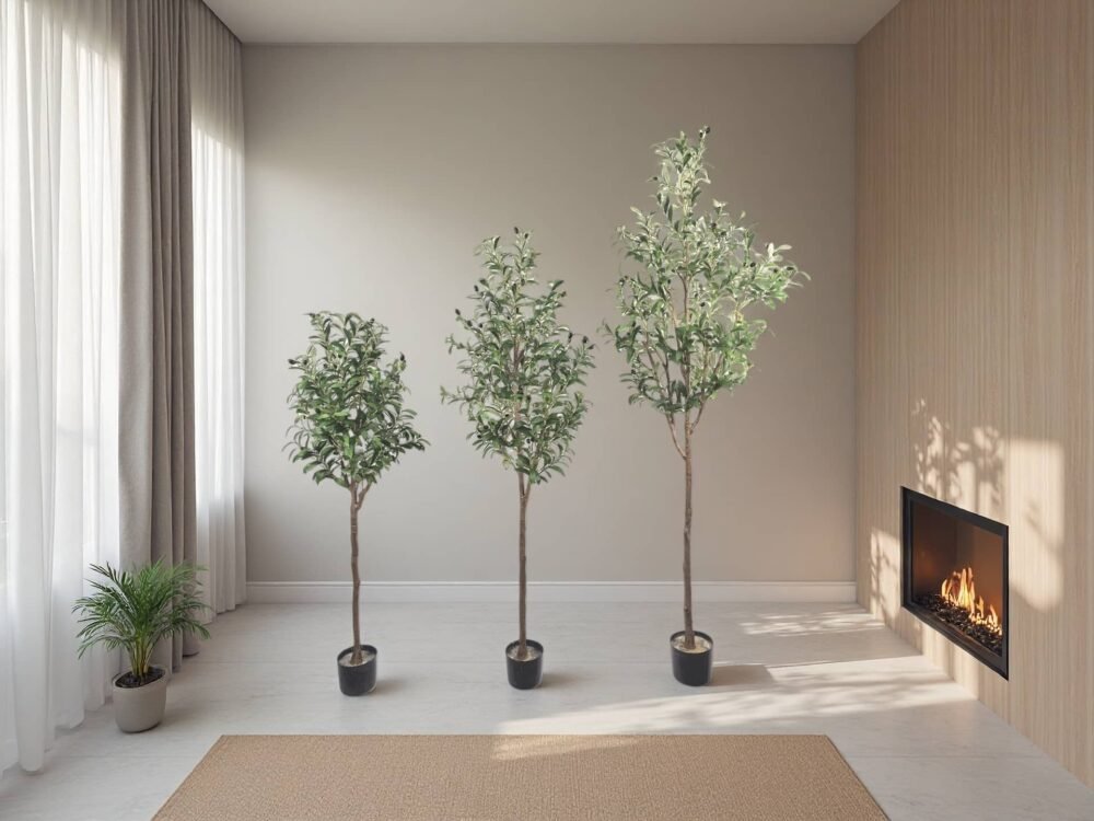 artificia olive tree indoor