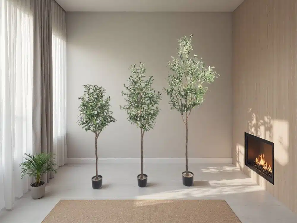 artificia olive tree indoor