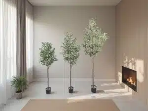 artificia olive tree indoor