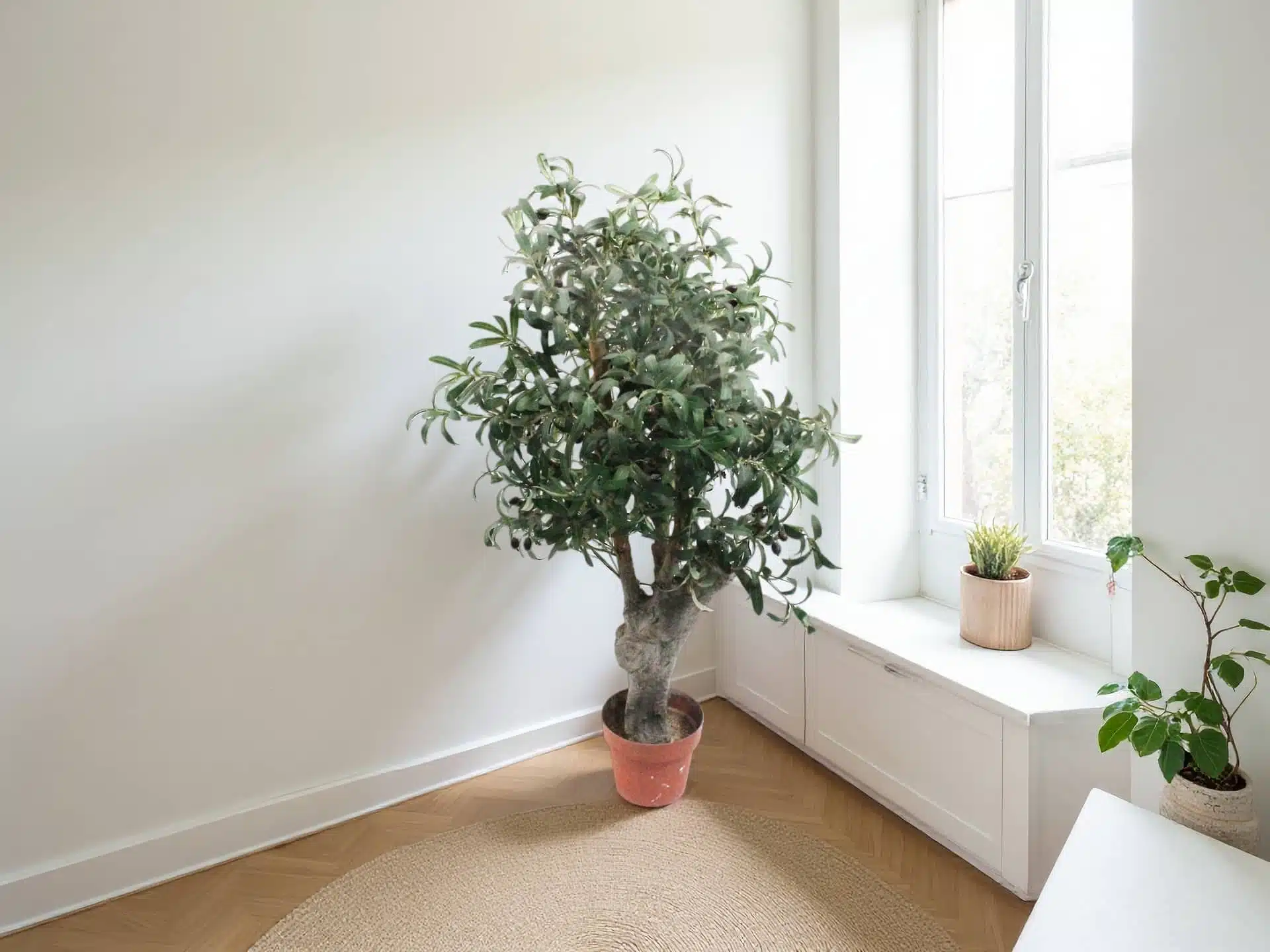 Artificial Potted Olive Tree - Image 2