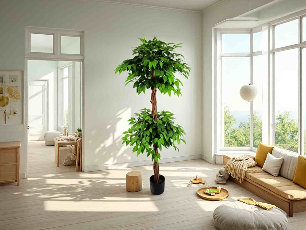 Tall Artificial Ficus Tree