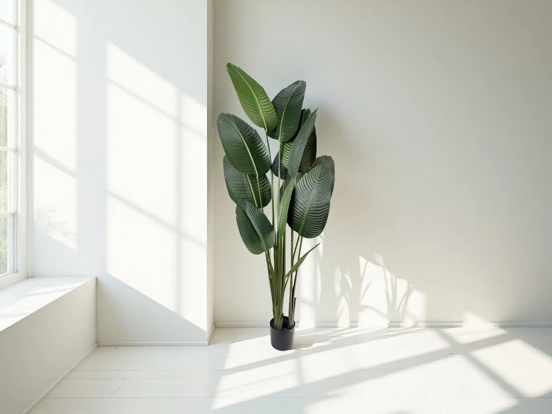 Artificial Silk Bird Of Paradise Palm Tree - Image 3