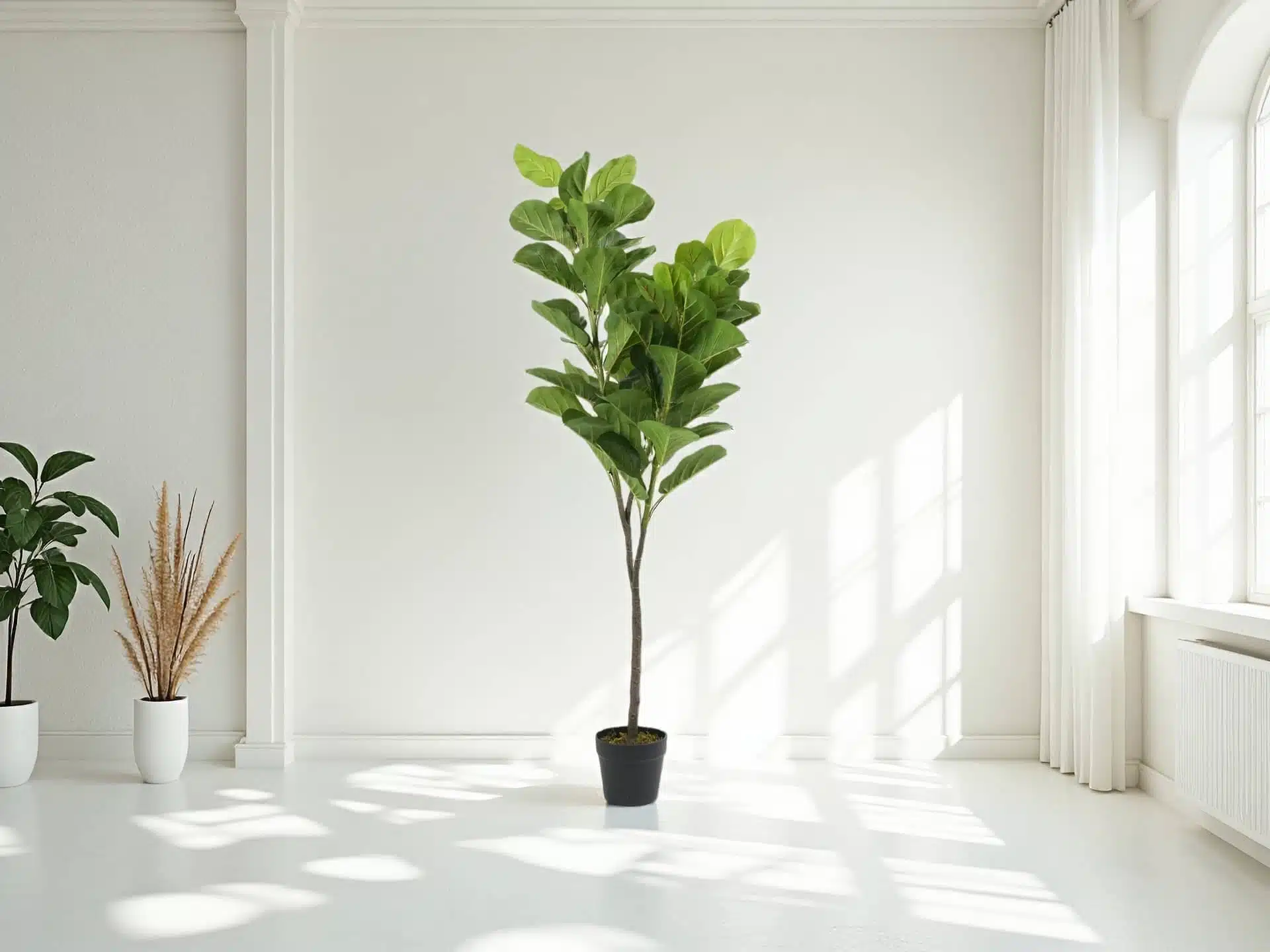 6ft Artificial Fiddle Leaf Fig Tree - Image 4