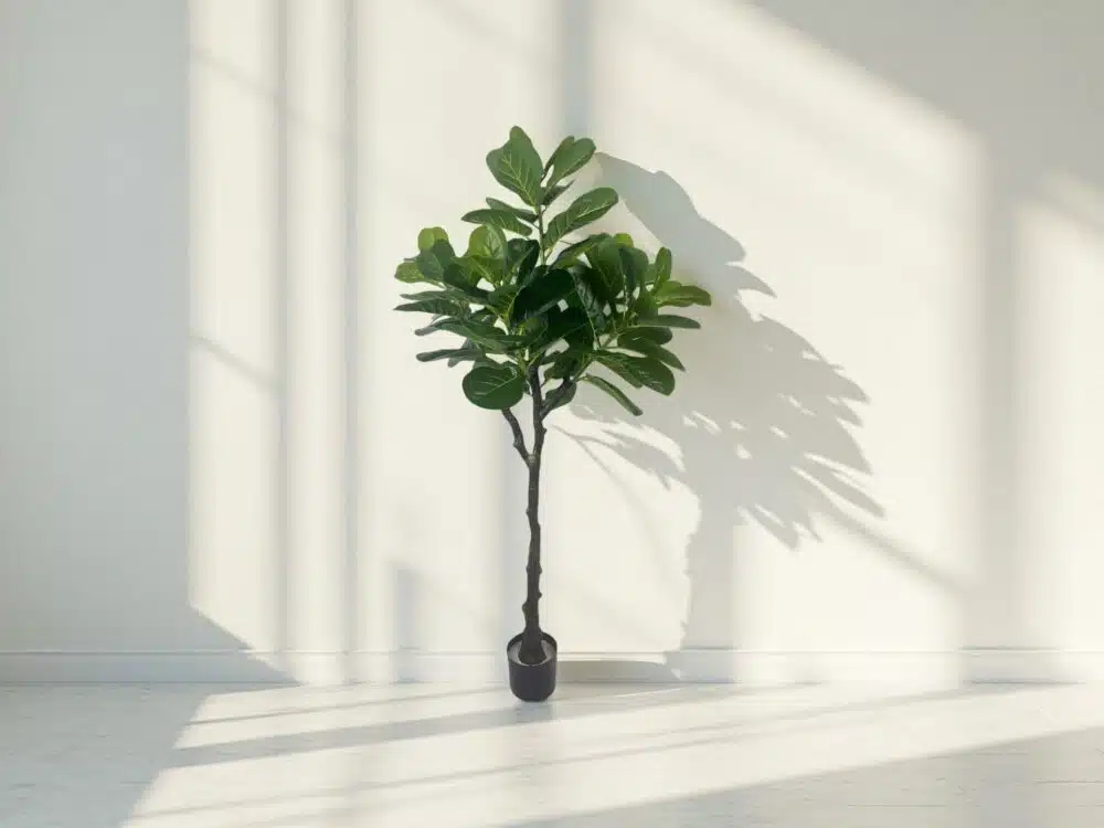 Artificial Fiddle Leaf Fig Tree In Planter