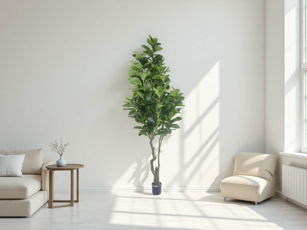 7ft Artificial Fiddle Leaf Fig Tree