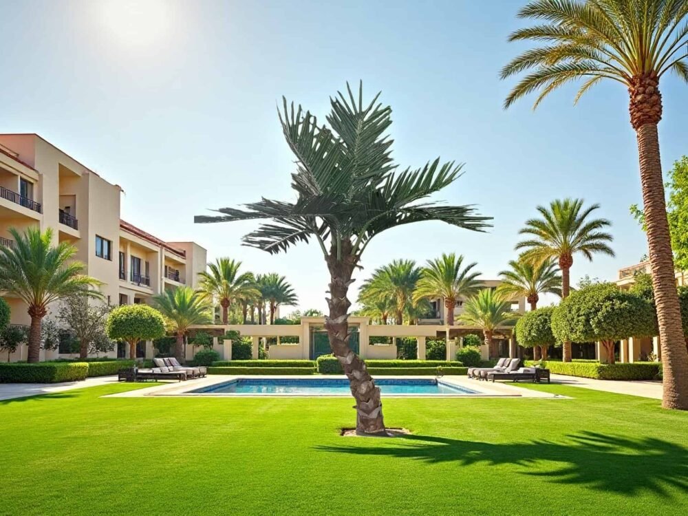 Artificial Palm Tree For Theme Park