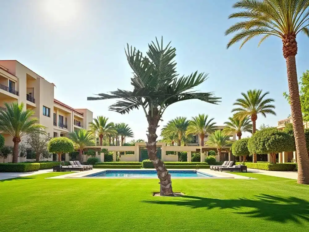 Artificial Palm Tree For Theme Park