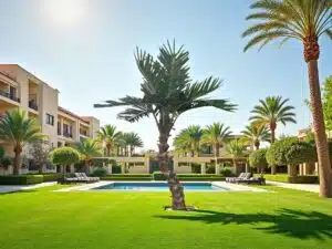 Artificial Palm Tree For Theme Park
