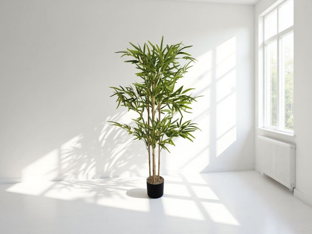 Silk Bamboo Plant