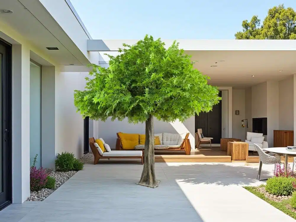 Artificial Maple Tree With 3D Trunk Pattern