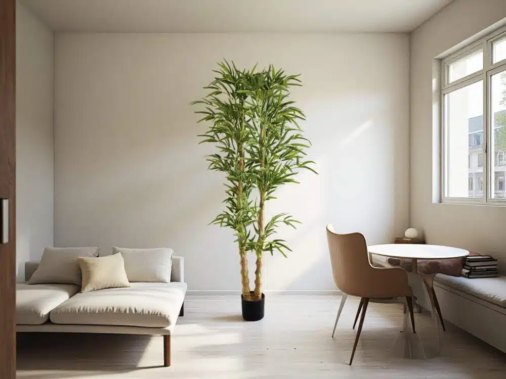 Artificial Bamboo Tree In Planter