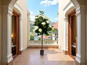 5′ Fall Magnolia Artificial Tree