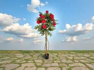 Artificial Rose Tree
