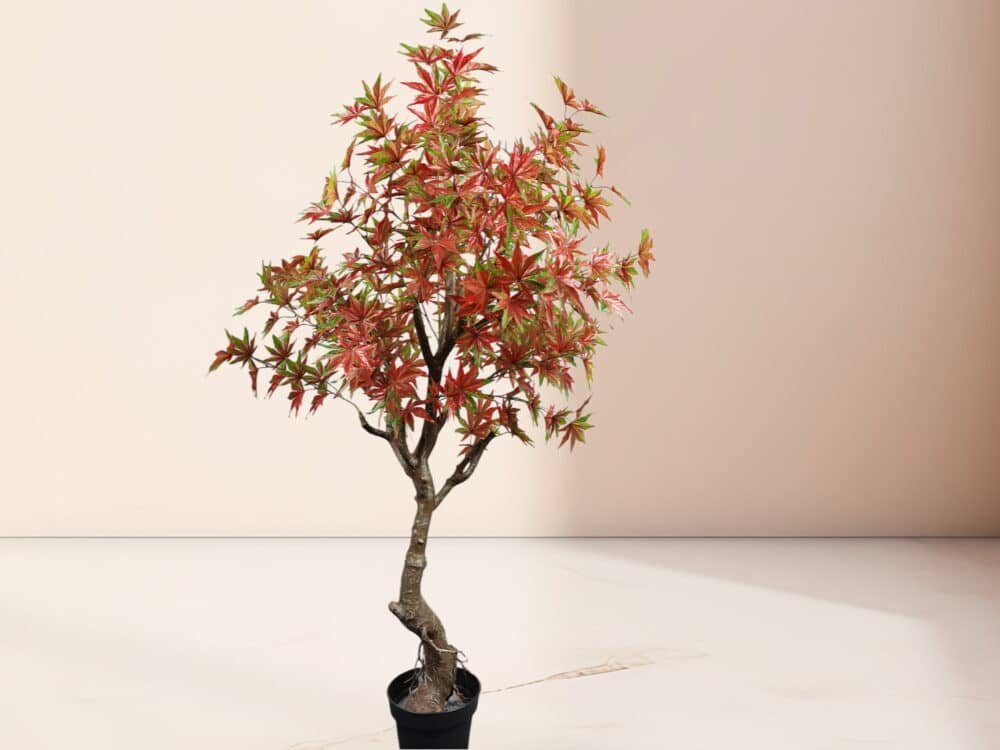Artificial Red Japanese Maple Tree