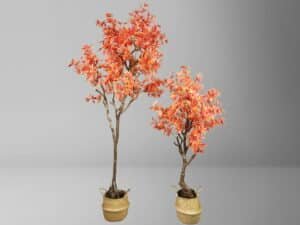 Artificial Green Maple Tree