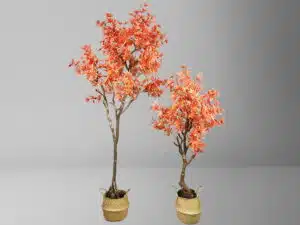 Artificial Green Maple Tree