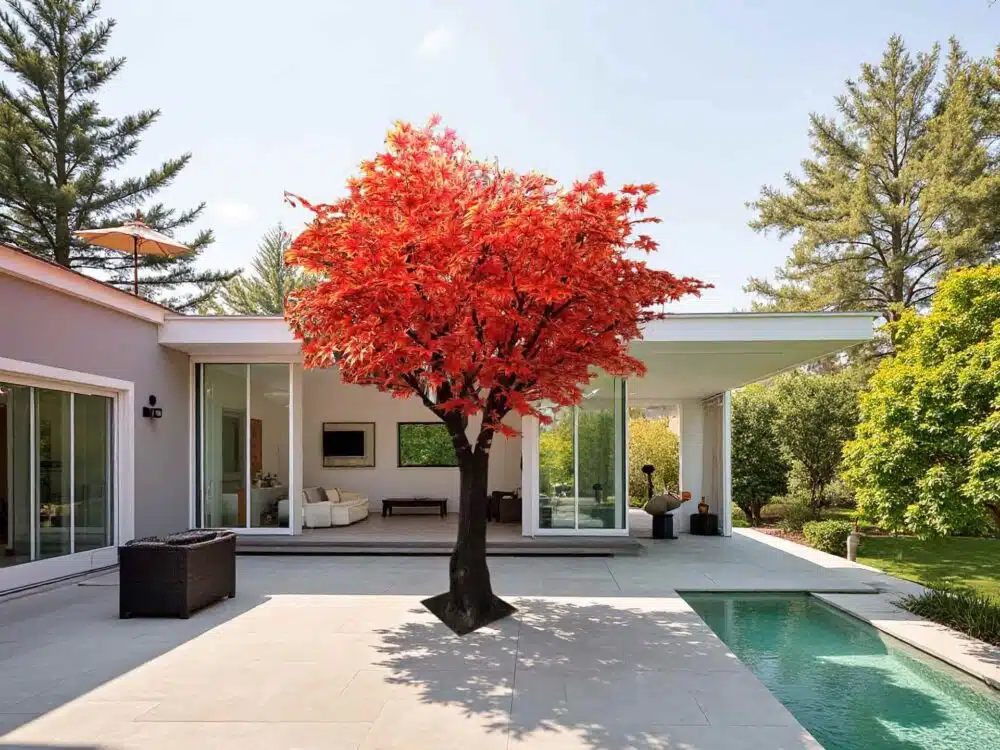 Customized Artificial Red Maple Tree
