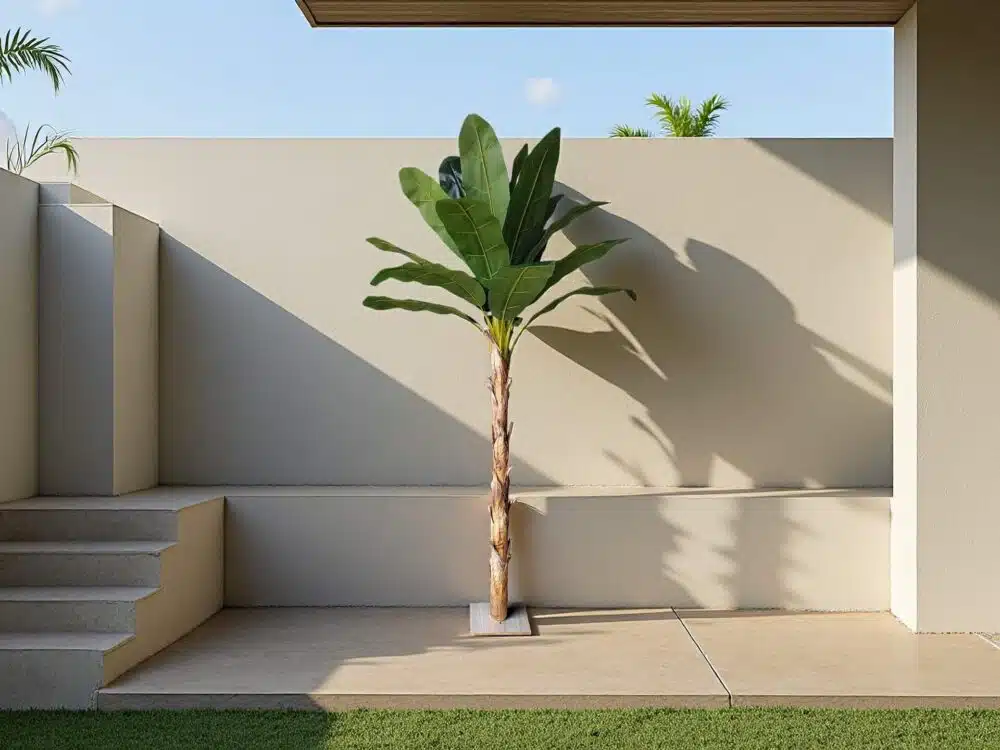 Artificial Banana Tree With Bananas
