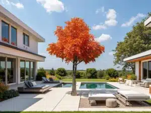 Rustic Artificial Maple Tree